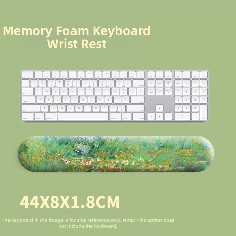 Monet õlimaali hiirematt Sleeping Lotus randmepadi käetugi klaviatuuripadi hiirematt meeste ja naiste randmepadi kontor