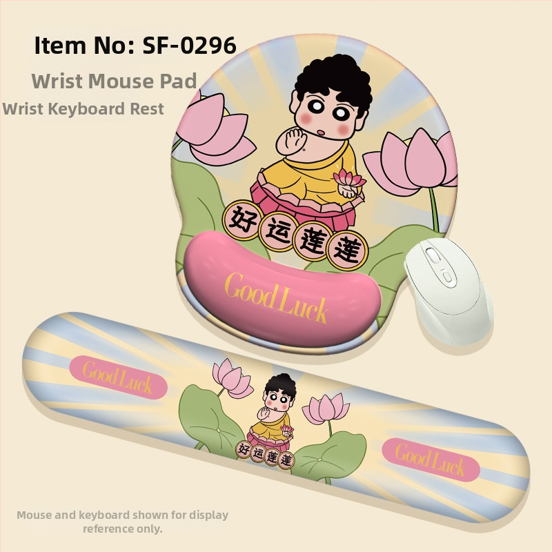 Monet õlimaali hiirematt Sleeping Lotus randmepadi käetugi klaviatuuripadi hiirematt meeste ja naiste randmepadi kontor