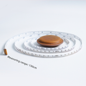 Rankų darbo, tarpvalstybinė „Crazy Horse“ odos mini liniuotė, viršutinio sluoksnio karvės odos traukimo liniuotė, vintažinė, matavimo drabužių traukimo liniuotė, odinė pakabuko juosta