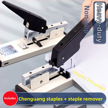 Darbą taupantis segiklis biurui, ilgas svirtis, plius dydžio segiklis, metalinis, didelis, tvirtas, sustorintas, daugiafunkcis