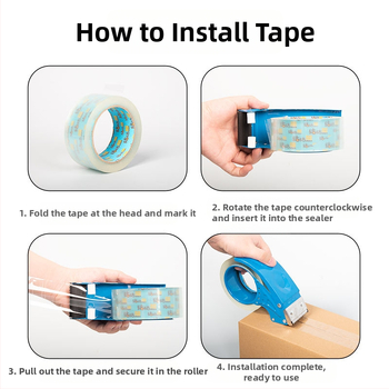 Μηχανή στεγανοποίησης ταινίας Thunder Tape Χονδρική μηχανή κοπής μετάλλων Μηχανή κοπής ταινίας συσκευασίας πλάτους 6cm Μηχανή συσκευασίας