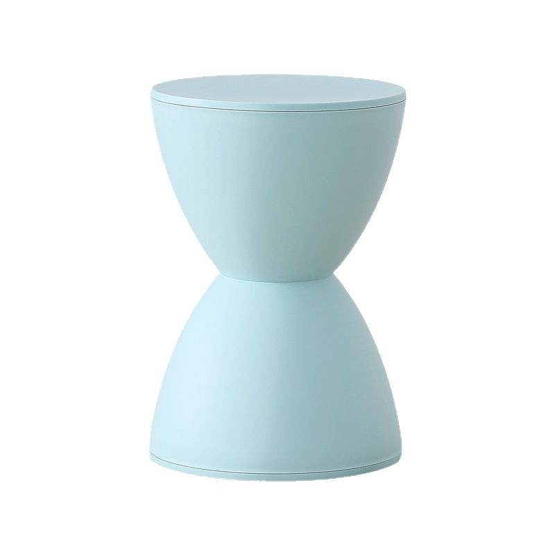 Plastikust tool, paksendatud majapidamise loominguline söögilaua tool, lihtne kõrge pink, Põhjamaade elutoa ümmargune Dengzi printsi tool