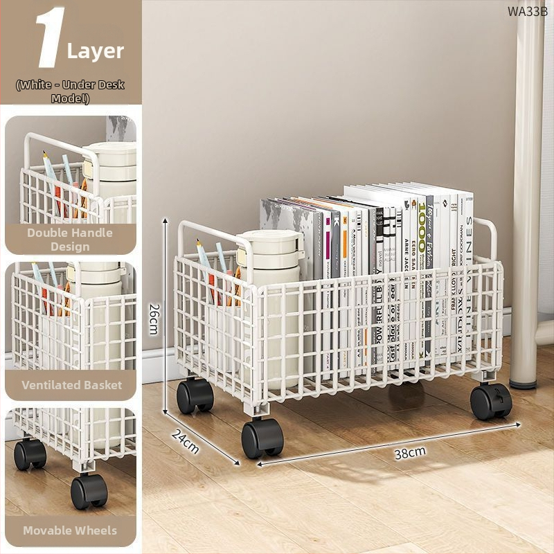 Liigutatav põrandariiul Raamaturiiul Mitmekihiline ratastega hoiuriiul Õpilase klassiruumi raamaturiiul Raudlaua külgmine raamaturiiul