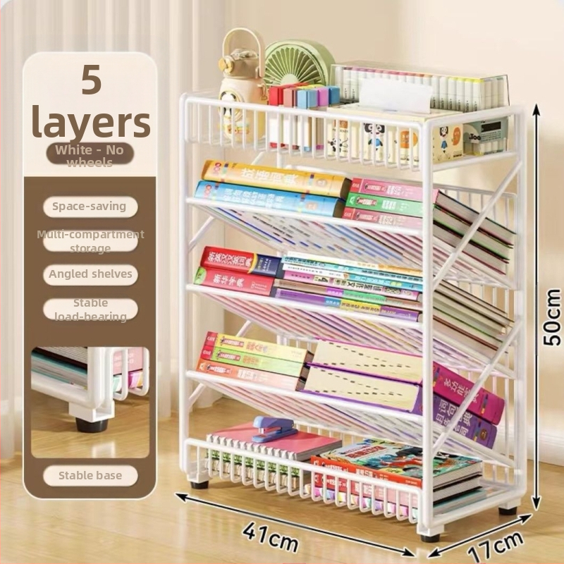 Liigutatav põrandariiul Raamaturiiul Mitmekihiline ratastega hoiuriiul Õpilase klassiruumi raamaturiiul Raudlaua külgmine raamaturiiul