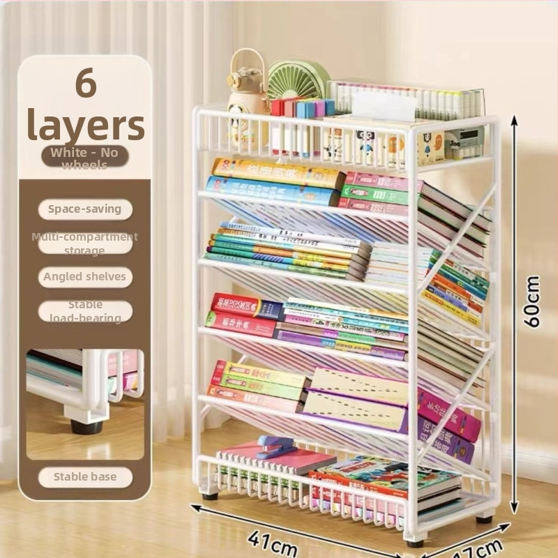 Liigutatav põrandariiul Raamaturiiul Mitmekihiline ratastega hoiuriiul Õpilase klassiruumi raamaturiiul Raudlaua külgmine raamaturiiul