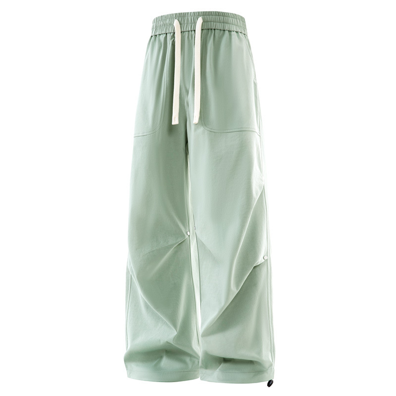 Meeste vabaajapüksid, kevad- ja sügispüksid, uued Ameerika stiilis trendikad brändi meeste püksid, sirge säärega, lahtised, laiad säärega, universaalsed spordipüksid