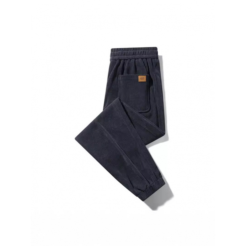 2024. aasta uued kevad- ja sügisesed mitmekülgsed mugavad kordvelvetist vabaajapüksid