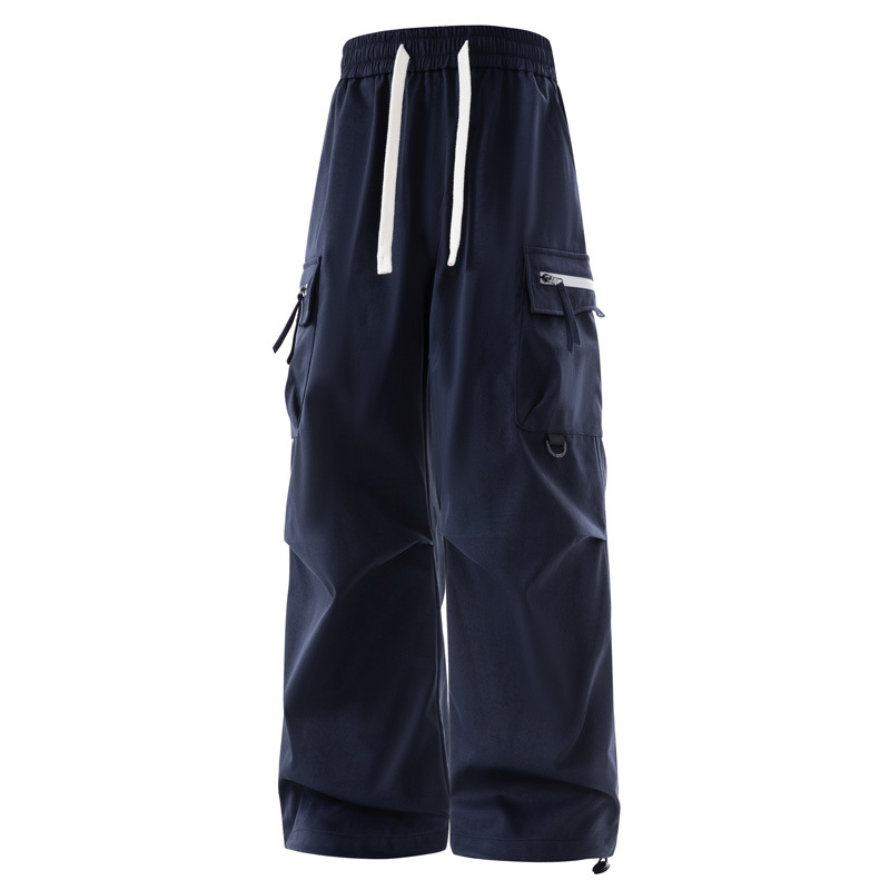 Meeste pluss-suuruses püksid kevad- ja sügis 2025 uued vabaaja spordijalatsite Charge Tooling universaalsed laiad püksid