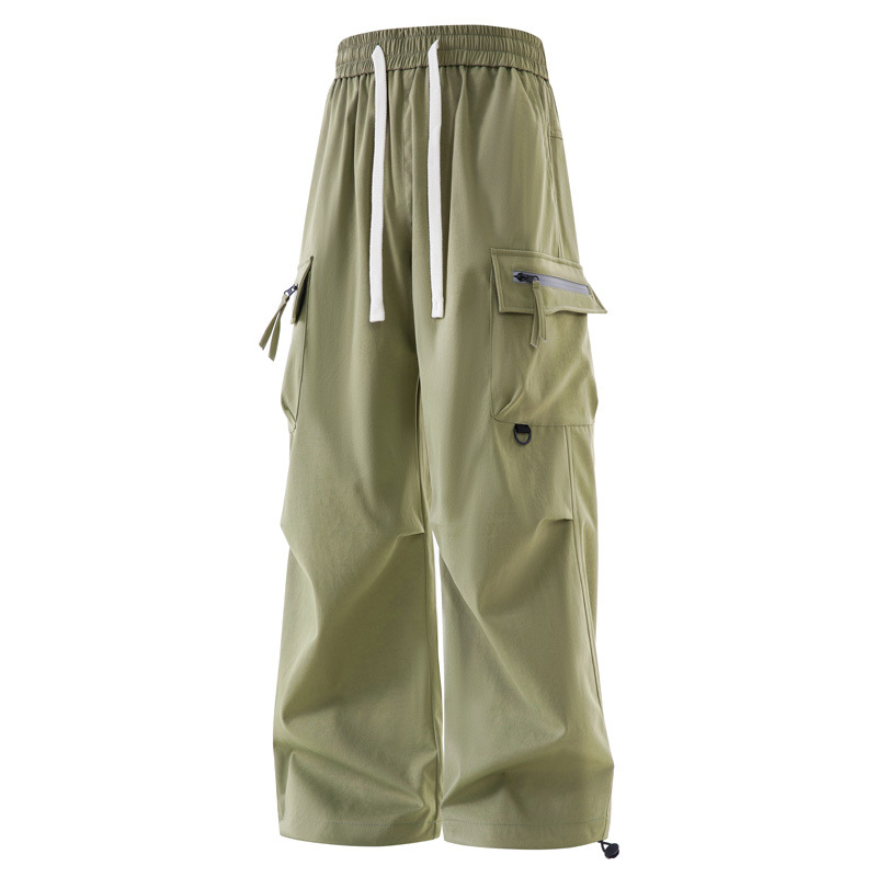 Meeste pluss-suuruses püksid kevad- ja sügis 2025 uued vabaaja spordijalatsite Charge Tooling universaalsed laiad püksid