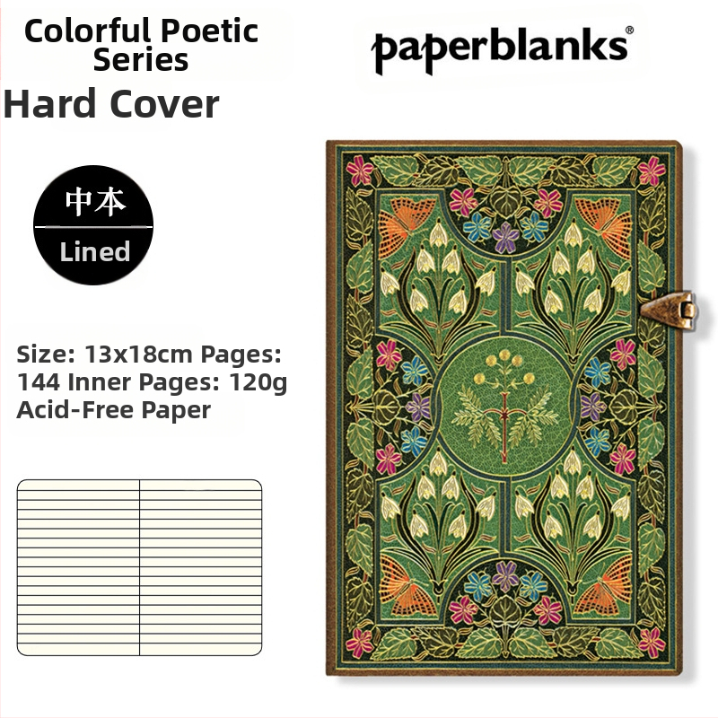 Värviline poeetiline märkmik Mimosa armastuse luule märkmik loominguline väike värske käsiraamat õpilasele peen kingitus