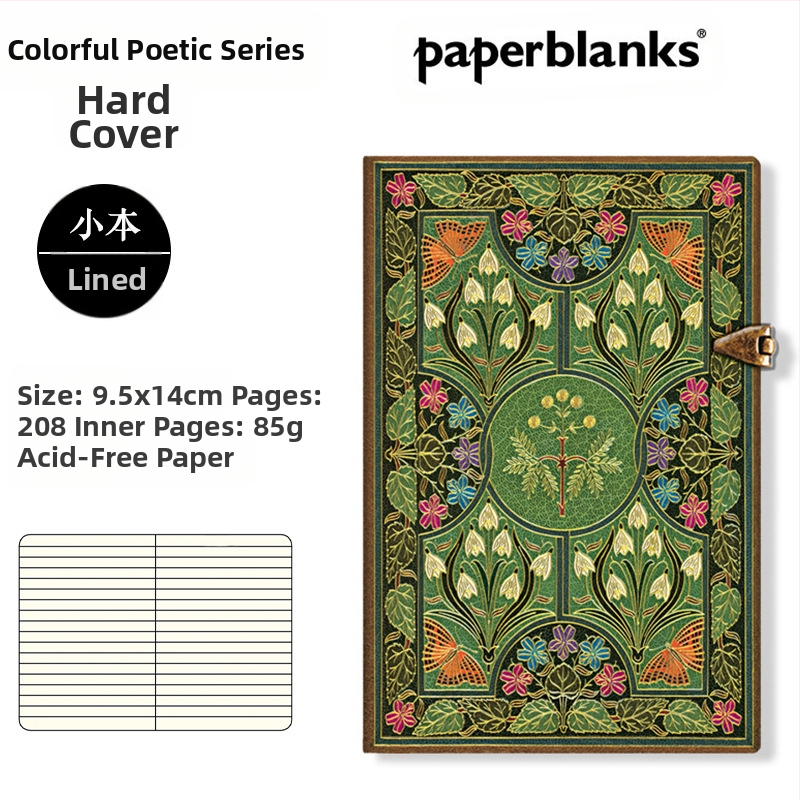 Värviline poeetiline märkmik Mimosa armastuse luule märkmik loominguline väike värske käsiraamat õpilasele peen kingitus