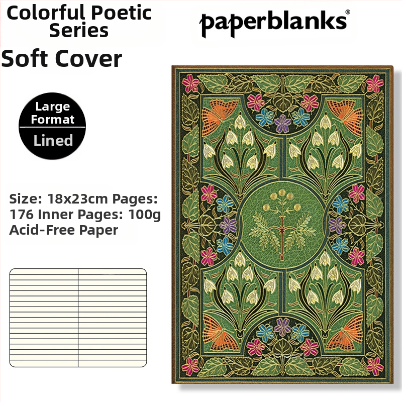 Värviline poeetiline märkmik Mimosa armastuse luule märkmik loominguline väike värske käsiraamat õpilasele peen kingitus