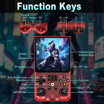 Spot R36Max avatud lähtekoodiga pihukonsool kodumängukonsool HD retro pihukonsool PSP juhtkangiga arkaadmäng