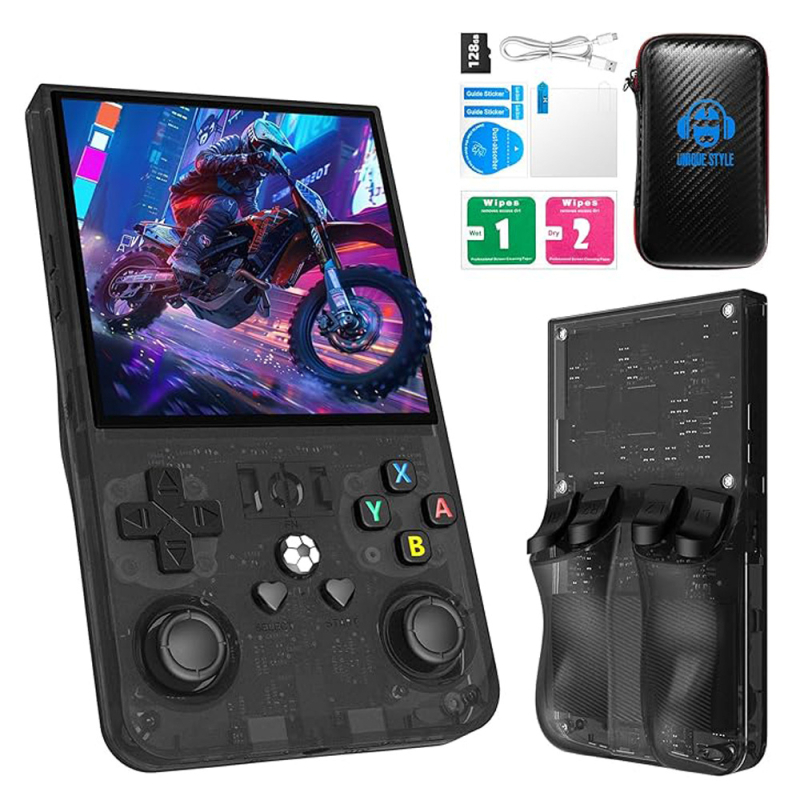 Spot R36Max atvērtā koda rokas konsole mājas spēļu konsole HD retro rokas spēļu konsole PSP kursorsvira arkāde