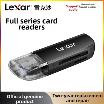 „Lexar“ kortelių skaitytuvas SD TF kortelė Cfexpress kortelė didelės spartos C tipo sąsaja 3.0 kamera Cfe kortelių skaitytuvas