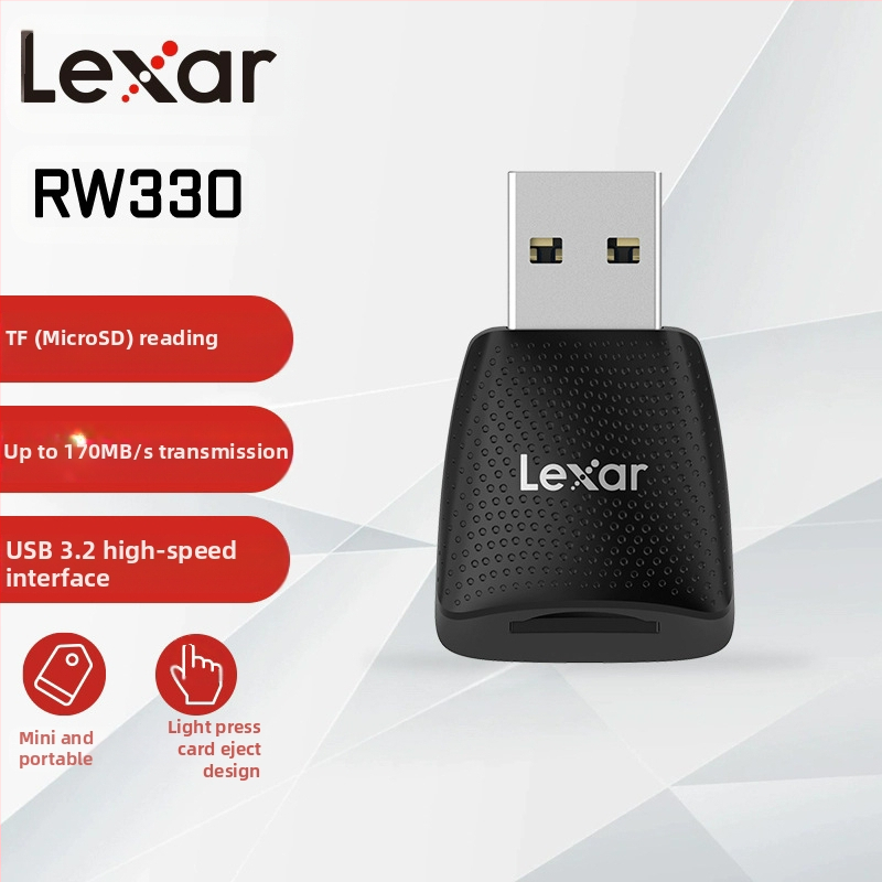 „Lexar“ kortelių skaitytuvas SD TF kortelė Cfexpress kortelė didelės spartos C tipo sąsaja 3.0 kamera Cfe kortelių skaitytuvas