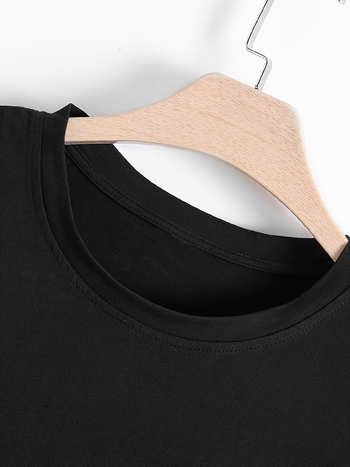 Ανδρικό T-shirt με στρογγυλή λαιμόκοψη και γραφικά \