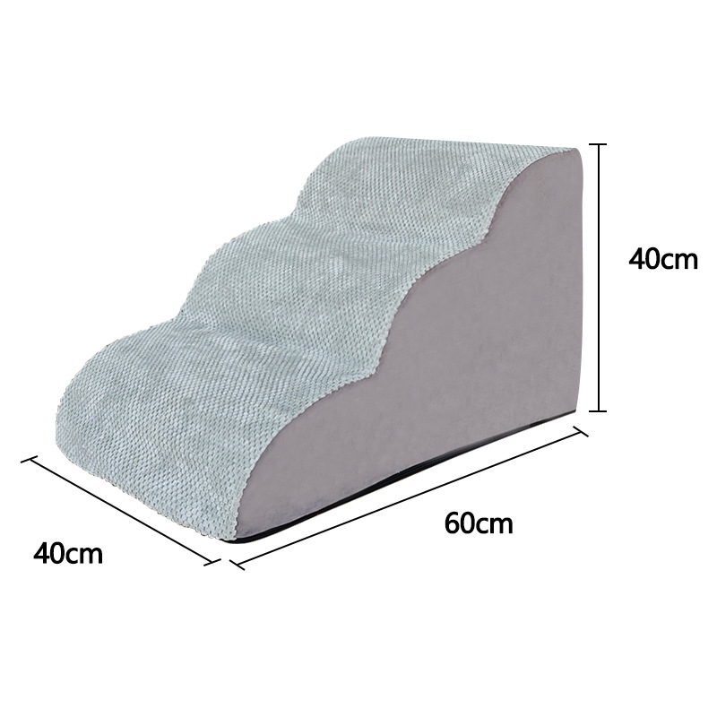 Стълби за домашни любимци, стълба за катерене за домашни любимци, гъбени стъпала, малко куче, плюшено мече, разтегателен диван, наклонени стълби за домашни любимци