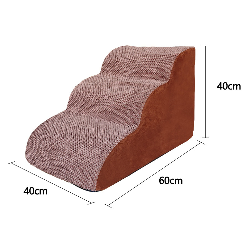 Стълби за домашни любимци, стълба за катерене за домашни любимци, гъбени стъпала, малко куче, плюшено мече, разтегателен диван, наклонени стълби за домашни любимци