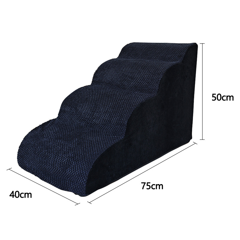 Стълби за домашни любимци, стълба за катерене за домашни любимци, гъбени стъпала, малко куче, плюшено мече, разтегателен диван, наклонени стълби за домашни любимци