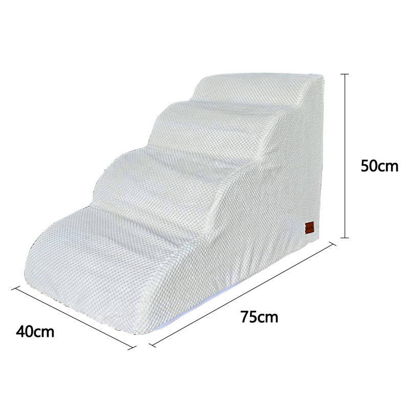 Стълби за домашни любимци, стълба за катерене за домашни любимци, гъбени стъпала, малко куче, плюшено мече, разтегателен диван, наклонени стълби за домашни любимци