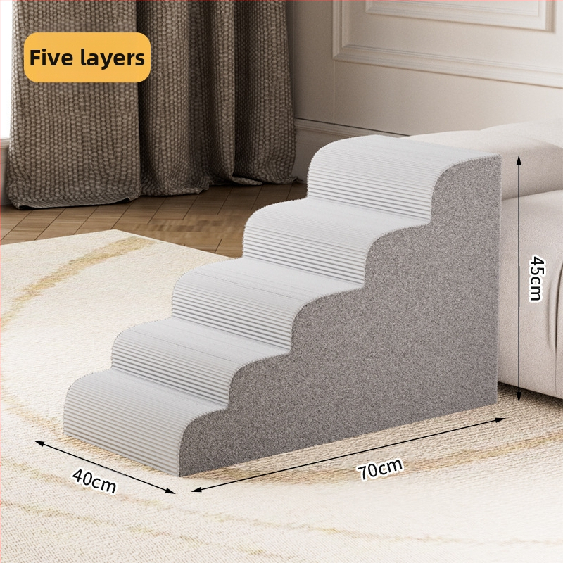 Lemmikloomade trepid, koeravoodi astmed, libisemiskindlad eemaldatavad ja pestavad redelid, majapidamises kasutatavad väikeste koerte mitmeastmelised redelid, diivani kulumiskindlad