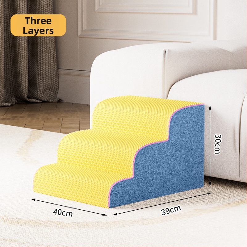 Lemmikloomade trepid, koeravoodi astmed, libisemiskindlad eemaldatavad ja pestavad redelid, majapidamises kasutatavad väikeste koerte mitmeastmelised redelid, diivani kulumiskindlad