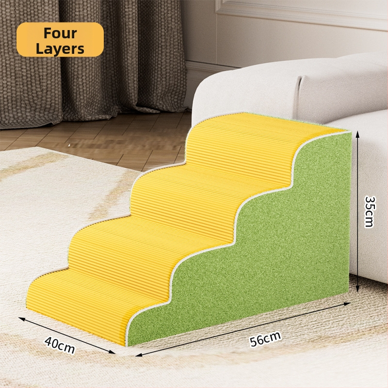 Lemmikloomade trepid, koeravoodi astmed, libisemiskindlad eemaldatavad ja pestavad redelid, majapidamises kasutatavad väikeste koerte mitmeastmelised redelid, diivani kulumiskindlad