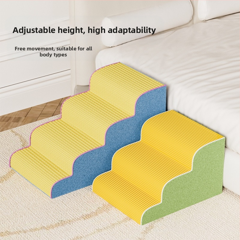 Lemmikloomade trepid, koeravoodi astmed, libisemiskindlad eemaldatavad ja pestavad redelid, majapidamises kasutatavad väikeste koerte mitmeastmelised redelid, diivani kulumiskindlad