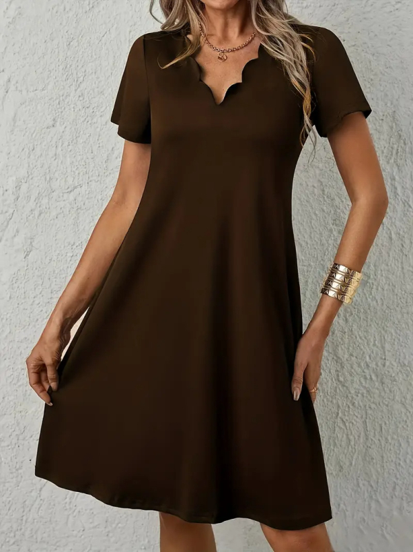 Amazoni piiriülene Temu naiste V-kaelusega varrukateta suvekleit lühike pühadekleit