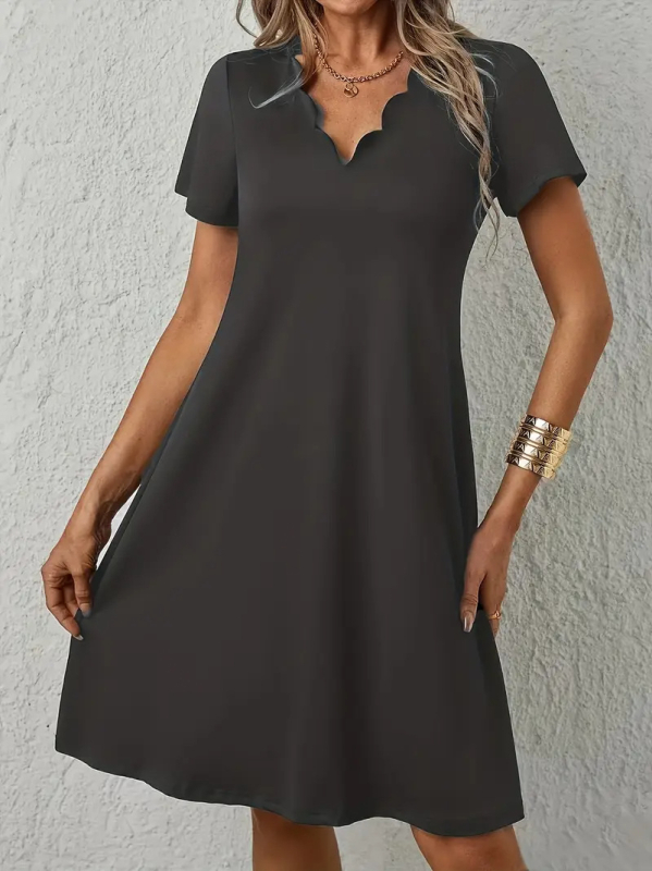 Amazoni piiriülene Temu naiste V-kaelusega varrukateta suvekleit lühike pühadekleit