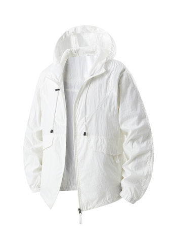 Ρούχα προστασίας από τον ήλιο για ζευγάρια, καλοκαιρινά, μεταξωτά, αντιηλιακά, λεπτά, αναπνεύσιμα, μεγάλα, αντιηλιακά, γυναικεία, μπουφάν για ψάρεμα εξωτερικού χώρου