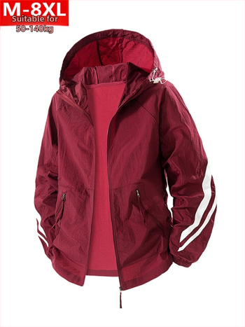 Vasaras moderna vīriešu elpojoša plāna ledus zīda jaka resniem vīriešiem, lielizmēra, brīva, ātri žūstoša ādas saules aizsardzības apģērba