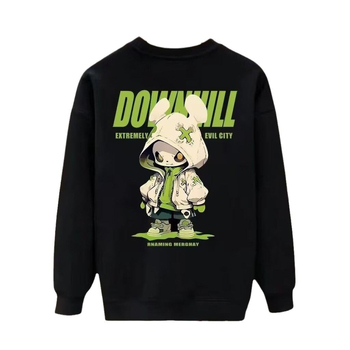 Мъжки топ отличителен ежедневен без качулка щампа универсален модерен марков суитчър пуловер висок клас кръгло деколте slim fit младежки дълъг ръкав