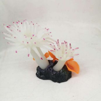 Akvaariumi akvaariumi maastik korallioksaga koore simulatsioon võltsveetaimed mereveepaagi kaunistus merevaate teema stseen