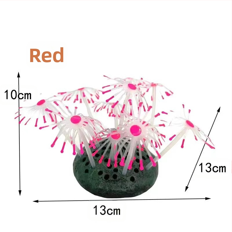 Akvaariumi akvaariumi maastik korallioksaga koore simulatsioon võltsveetaimed mereveepaagi kaunistus merevaate teema stseen