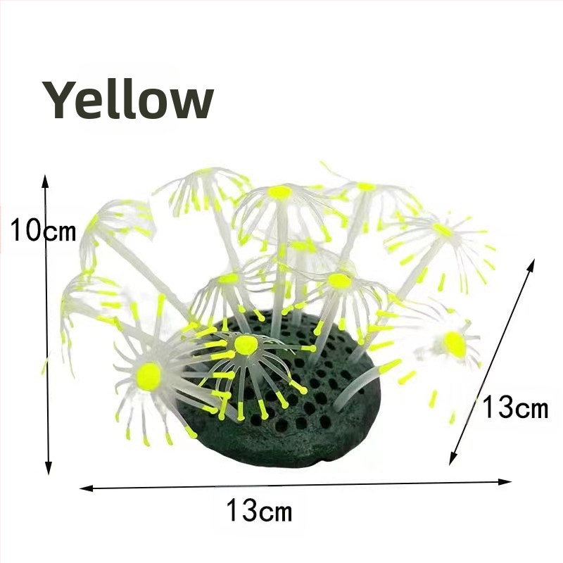 Akvaariumi akvaariumi maastik korallioksaga koore simulatsioon võltsveetaimed mereveepaagi kaunistus merevaate teema stseen