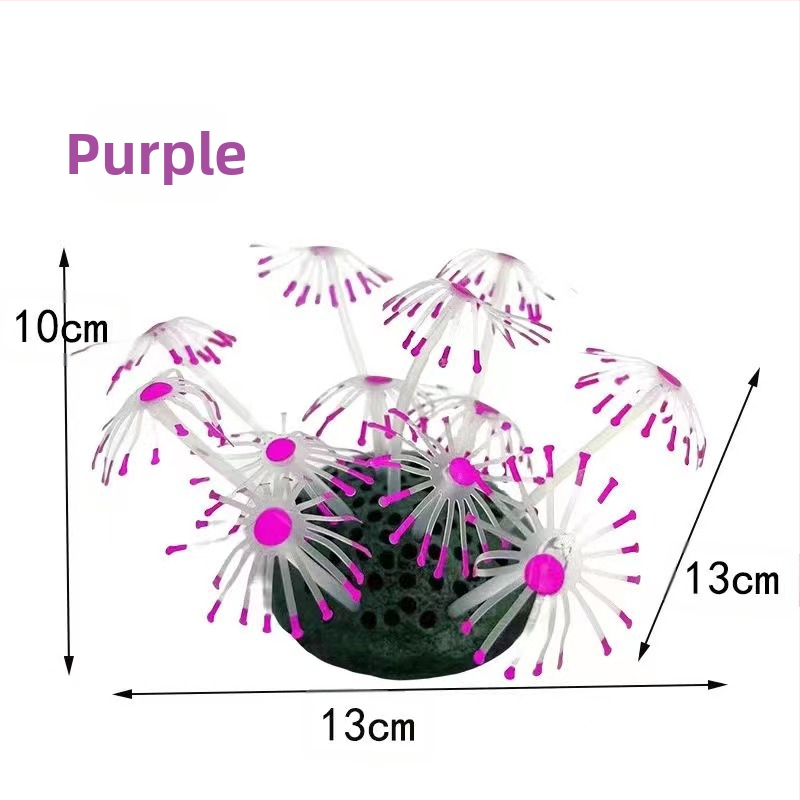Akvaariumi akvaariumi maastik korallioksaga koore simulatsioon võltsveetaimed mereveepaagi kaunistus merevaate teema stseen