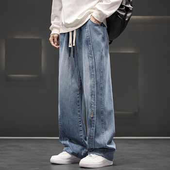 Ταχυδρομικά τέλη JYF-A501 Φθινόπωρο Νέο Βαρύ Plus Λιπασμάτων Αύξηση Ποδιών Πακέτο Εργασίας Υφασμάτινα Παντελόνια Ελέγχου Τιμών 69 γιουάν