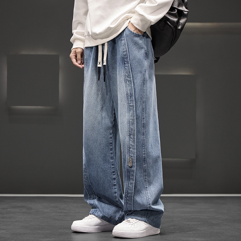 Postaköltség JYF-A501 Őszi új, nehéz, plusz műtrágya, növelt lábbeli csomag, munkaruha, szőtt nadrág, árkontroll 69 jüan