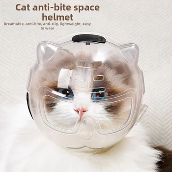 ◈ Κεφαλοδέτης για γάτες και μικρά σκυλιά για την αποφυγή γλείψιμου, δαγκώματος, κοπής νυχιών και γρατζουνίσματος. Κουκούλα Pet Space, Eliza