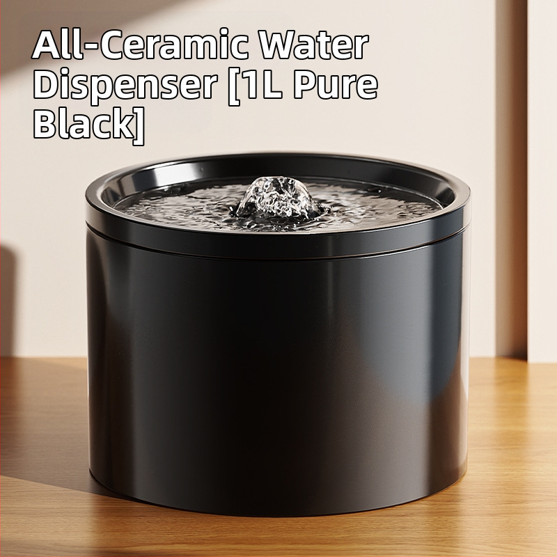 Kassi automaatne veejaotur mobiilne vaikne tsirkulatsioonifilter lemmikloomade keraamiline veesöötur Amazoni piiriülene hulgimüük