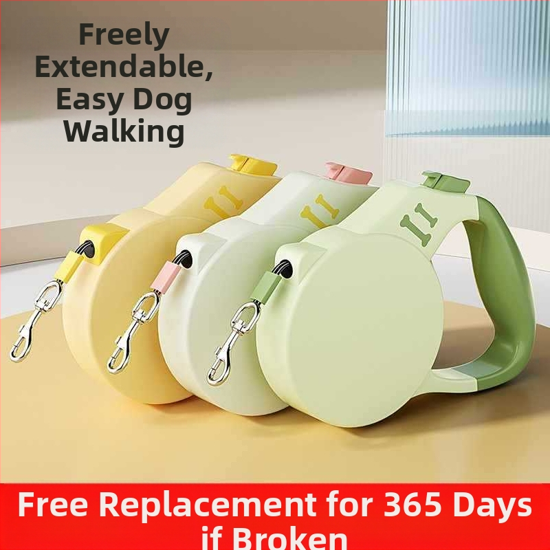 Ketiga väikese koera Chai koerarihm koerarihm lemmikloomale sissetõmmatav automaatne corgi koera jalutuskäigu rihm kutsikale