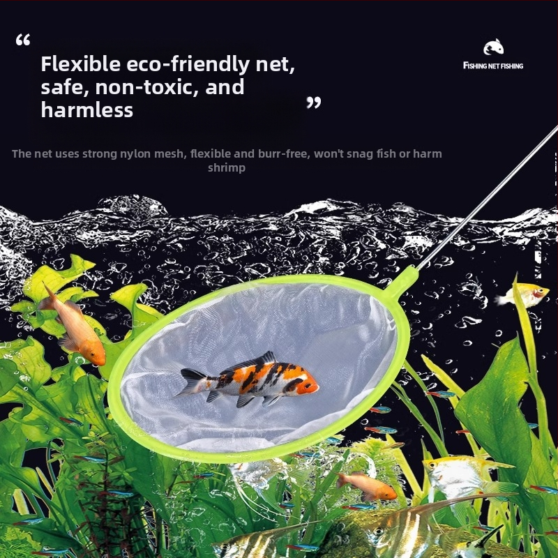 Zivju tīkls makšķerēšanai zivju tvertne blīvs tīkls mazs zvejas tīkls makšķerēšanai bērni zvejas tīkls soma zelta zivtiņa dekoratīvās zivis raža garneļu zvejas tīkls soma