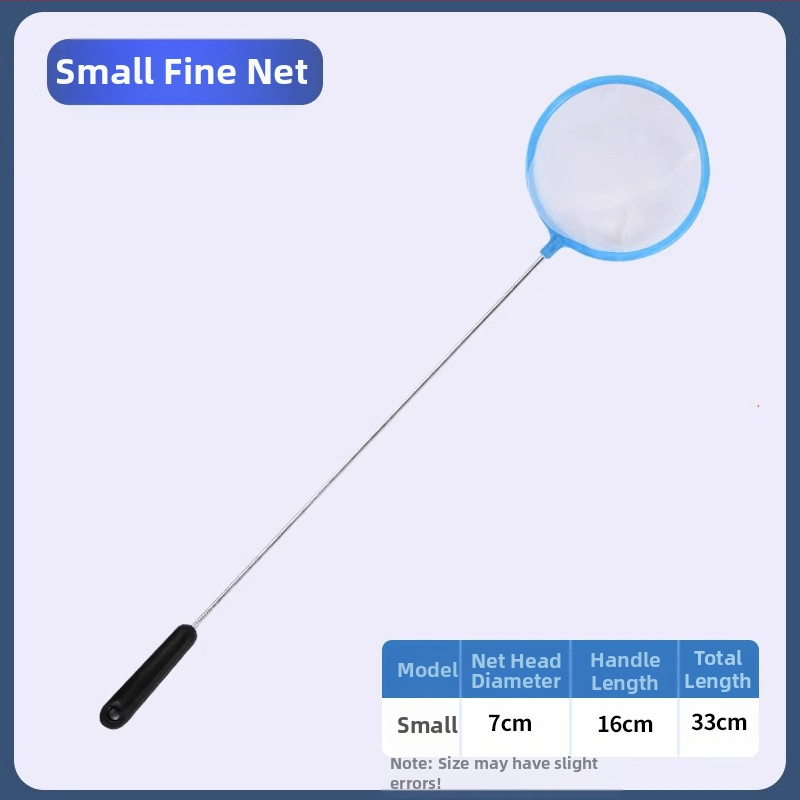 Zivju tīkls makšķerēšanai zivju tvertne blīvs tīkls mazs zvejas tīkls makšķerēšanai bērni zvejas tīkls soma zelta zivtiņa dekoratīvās zivis raža garneļu zvejas tīkls soma