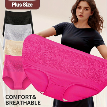 Euroopa ja Ameerika neljaosaline kõrge vöökohaga puuvillane naiste aluspesu, mugav, hingav, nahasõbralik muster, puusa tõstvad, kõhtu pinguldavad, kitsad aluspüksid, üle ääre