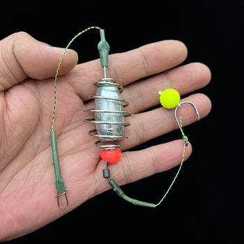 ▧ Плаваща кука против потъване, метод за риболов с мъниста от Съчуан, кука за риба Senyo, микро кука за риболов на шаран извън дъното, риболовни принадлежности за амур