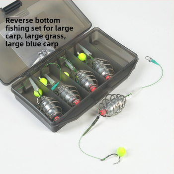 ▧ Плаваща кука против потъване, метод за риболов с мъниста от Съчуан, кука за риба Senyo, микро кука за риболов на шаран извън дъното, риболовни принадлежности за амур