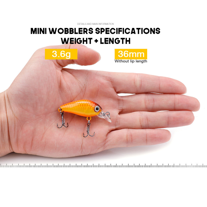 VTAVTA masalas 3,6 cm/3,6 g kietas masalas didmeninė prekyba imitaciniu masalu 5 maži riebūs masalai sienoms