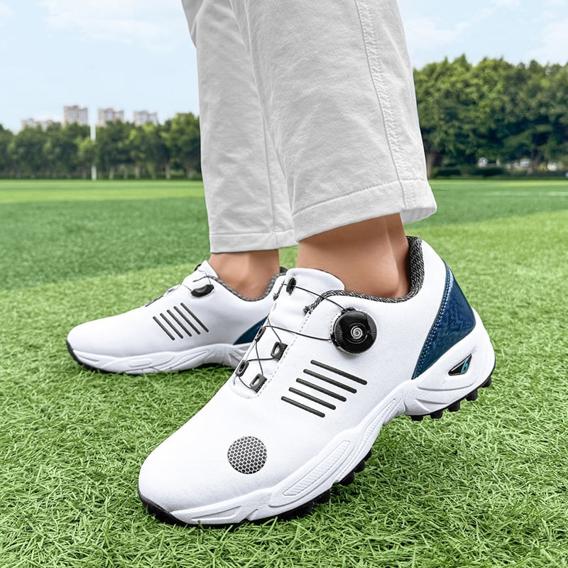 Pantofi de golf la modă pentru bărbați, pantofi de apă pentru gazon, pantofi sport cu cataramă rotativă, pantofi casual, pantofi sport personalizați pentru bărbați și femei